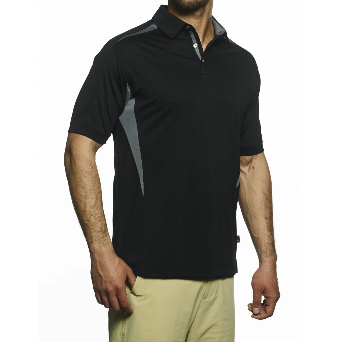 Men's Caliber Color Block Polo Shirt 1