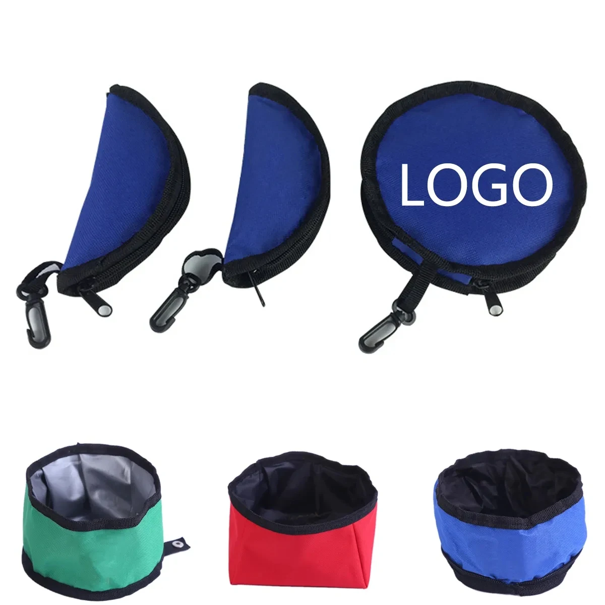 Folding Canvas Dog Bowl 1