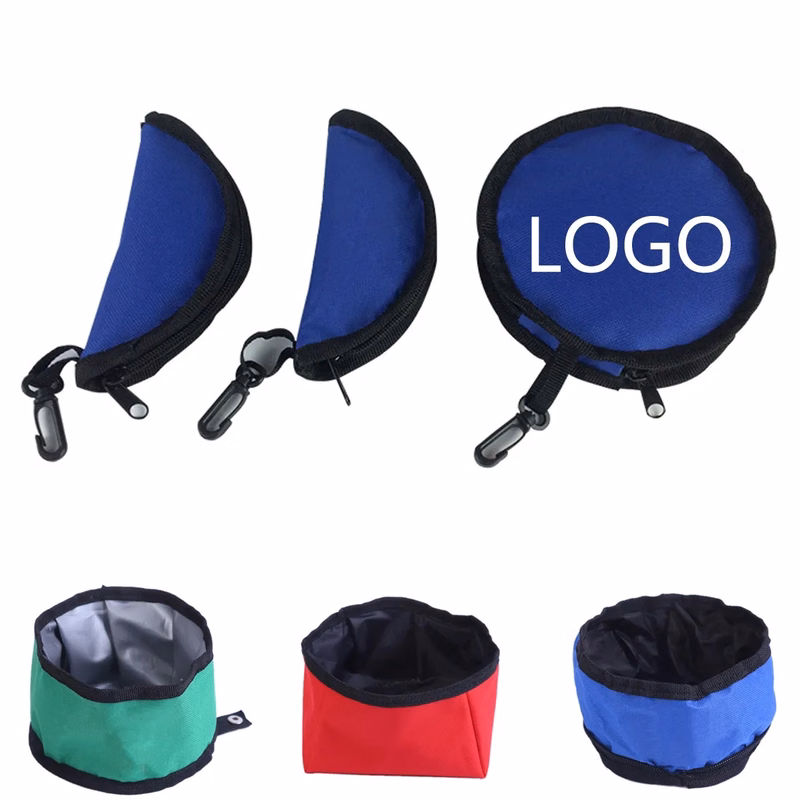Folding Canvas Dog Bowl