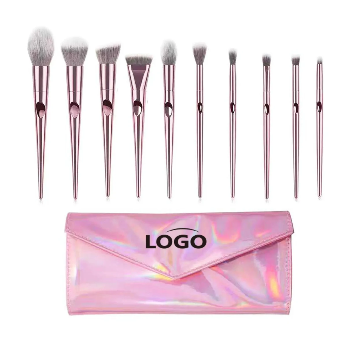 10pcs Makeup Brush Kit 1