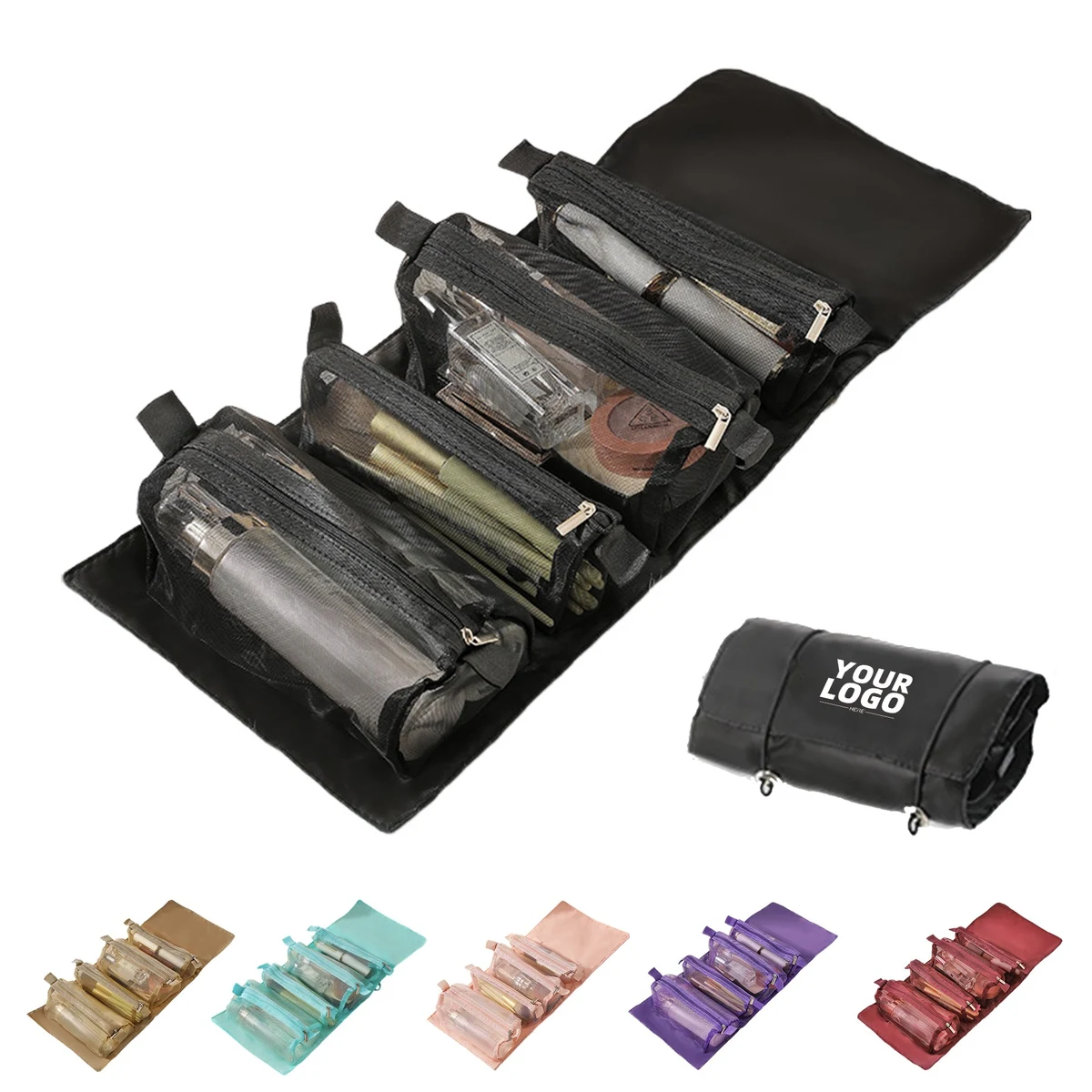 4 in 1 Portable Mesh Makeup Bag 1