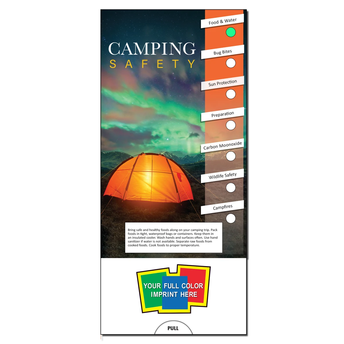 SLIDE CHART - Camping Safety 1