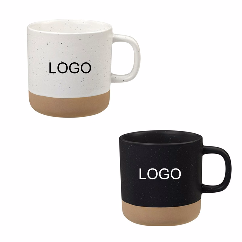 Color blocked Ceramic Coffee Mug