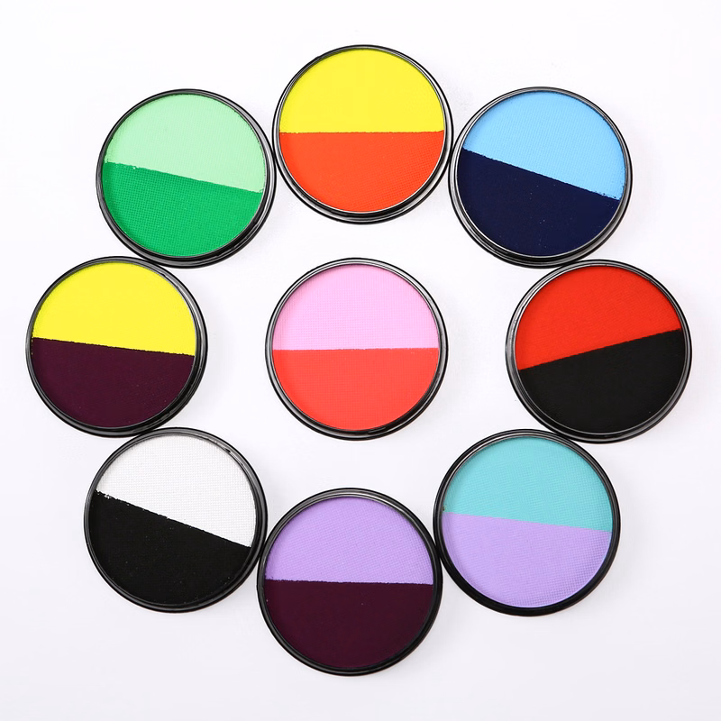 Two-tone Face Paint