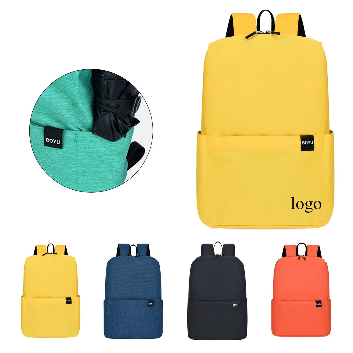 Custom Promotional Lightweight Small Backpack 1