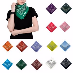22 Inches Unisex Pure Cotton Bandana