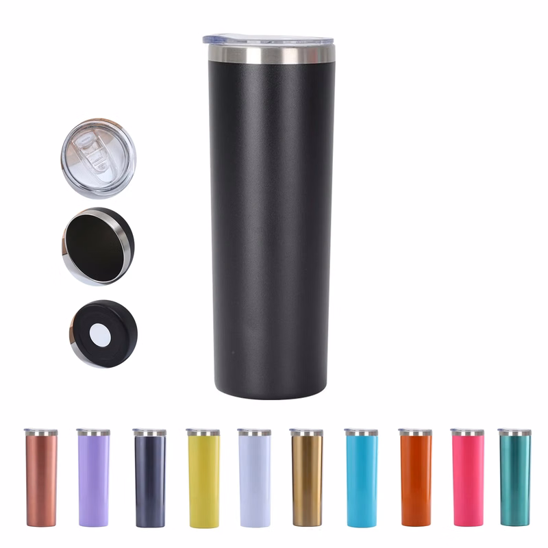 20oz Stainless Steel Skinny Travel Tumblers