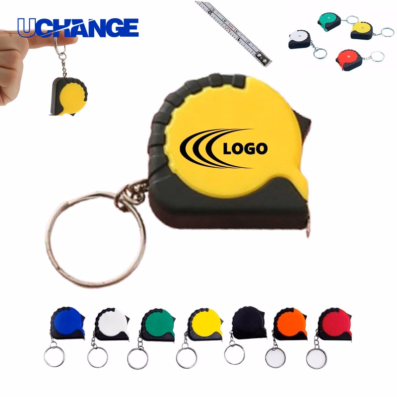 Mini Measuring Tape Ruler Keychain