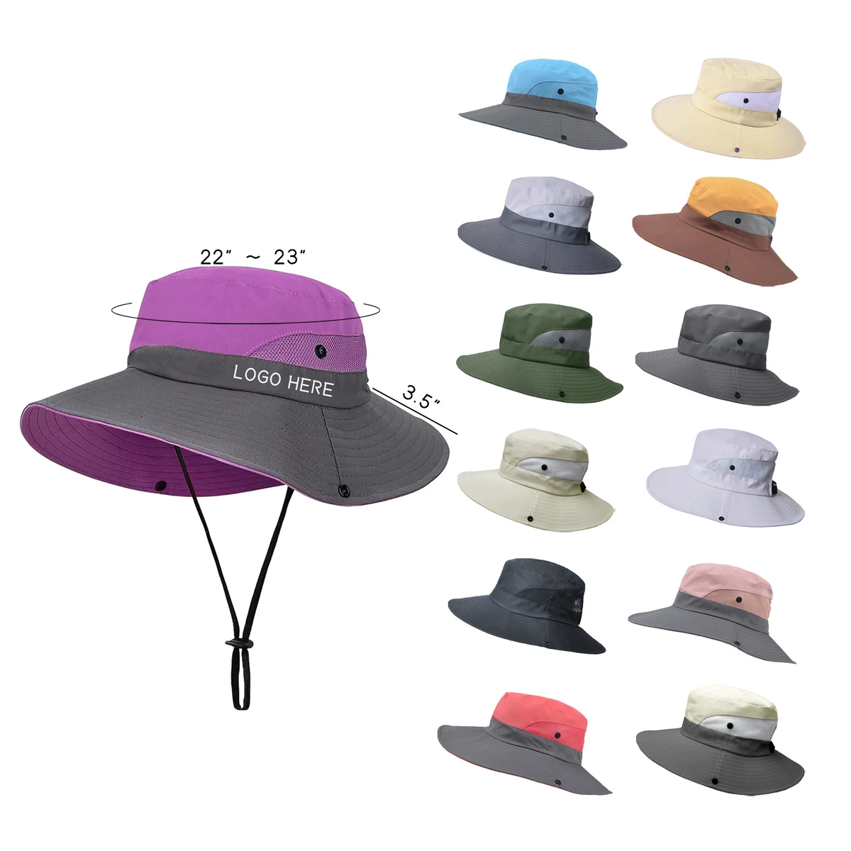 Gardening Ponytail Beach Sun Hat 1