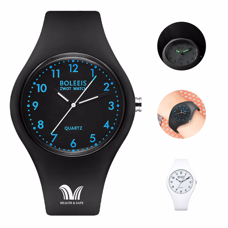 Simple Waterproof Silicone Sports Watch