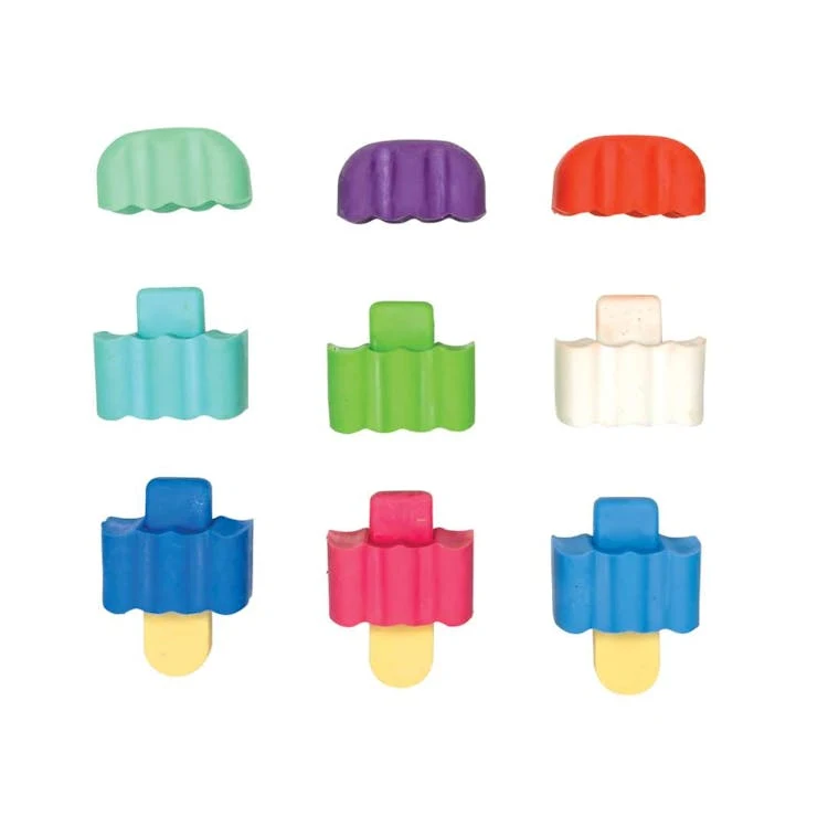 Scented 3D Ice Cream Bar Puzzle Erasers 48 Pack 1