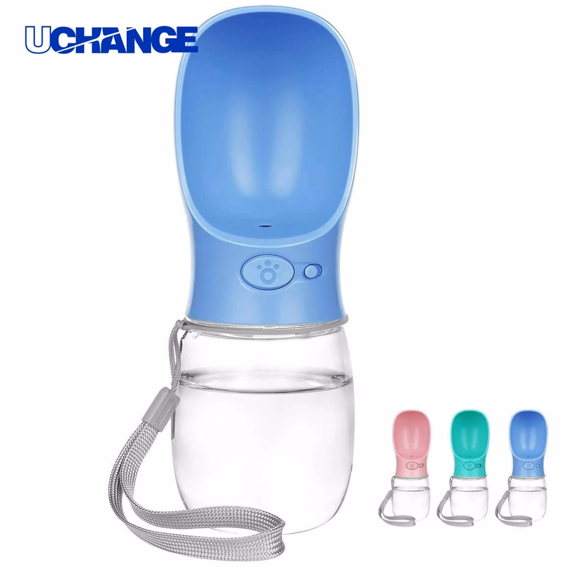 12oz Leak-Proof Dog Water Bottle for Pet Travel & Outdoor Walks
