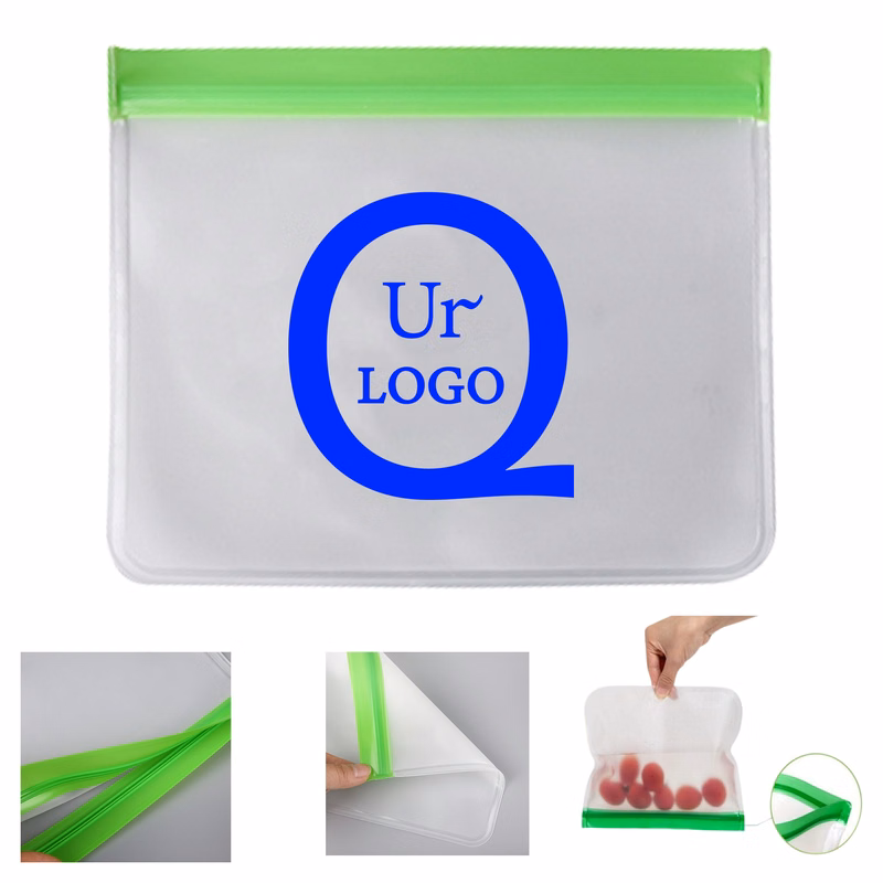Frosted Resealable Plastic Bags Zip-Lock Seal Storage Pouch