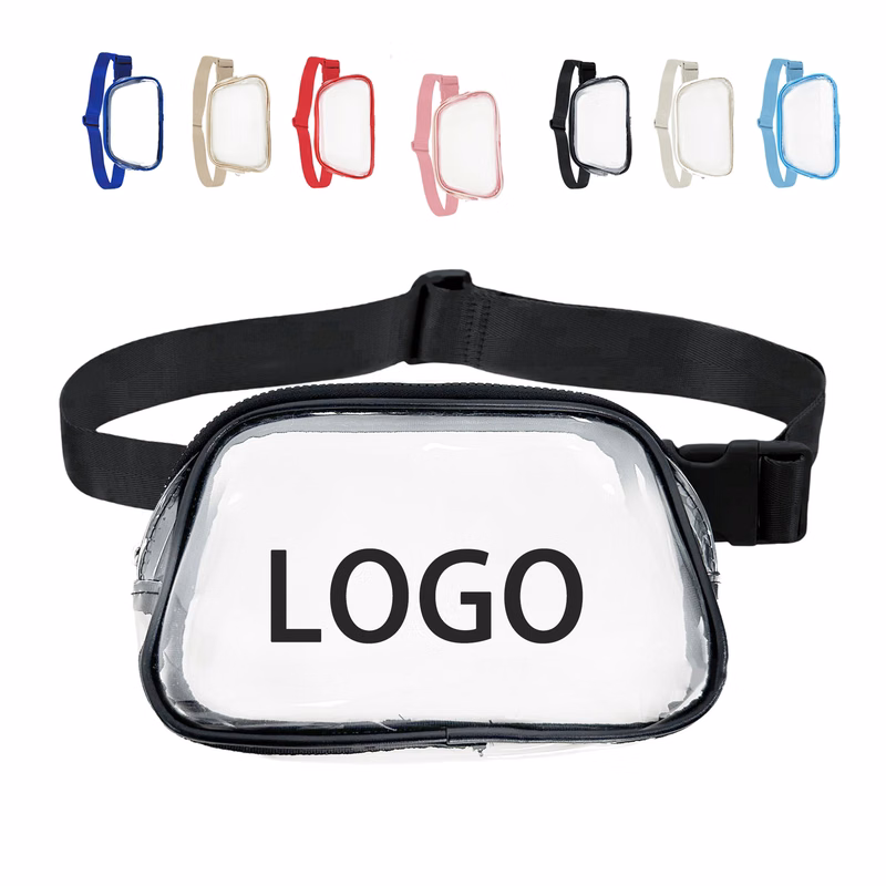 PVC Waterproof Transparent Waist Bag