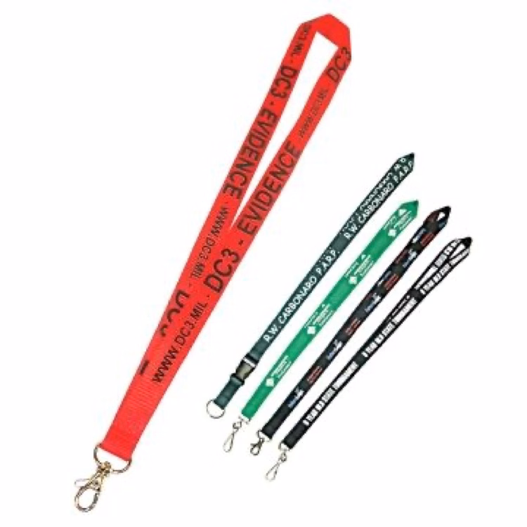 3/4" Nylon Lanyard w/ Attachment (25 Days)