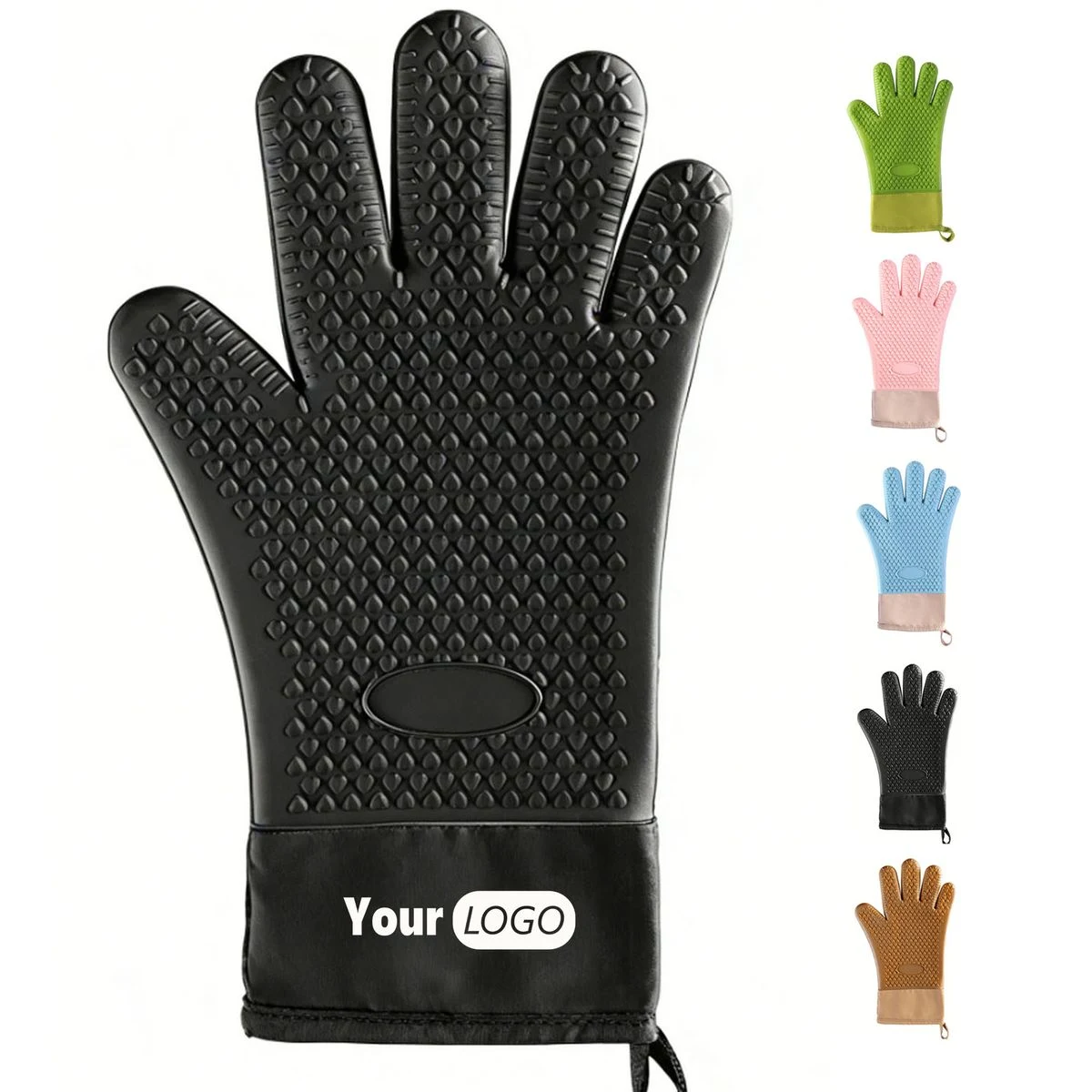 Silicone Heat Insulation And Anti-Scald Gloves 1
