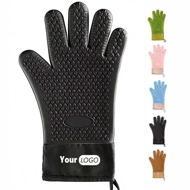 Silicone Heat Insulation And Anti-Scald Gloves