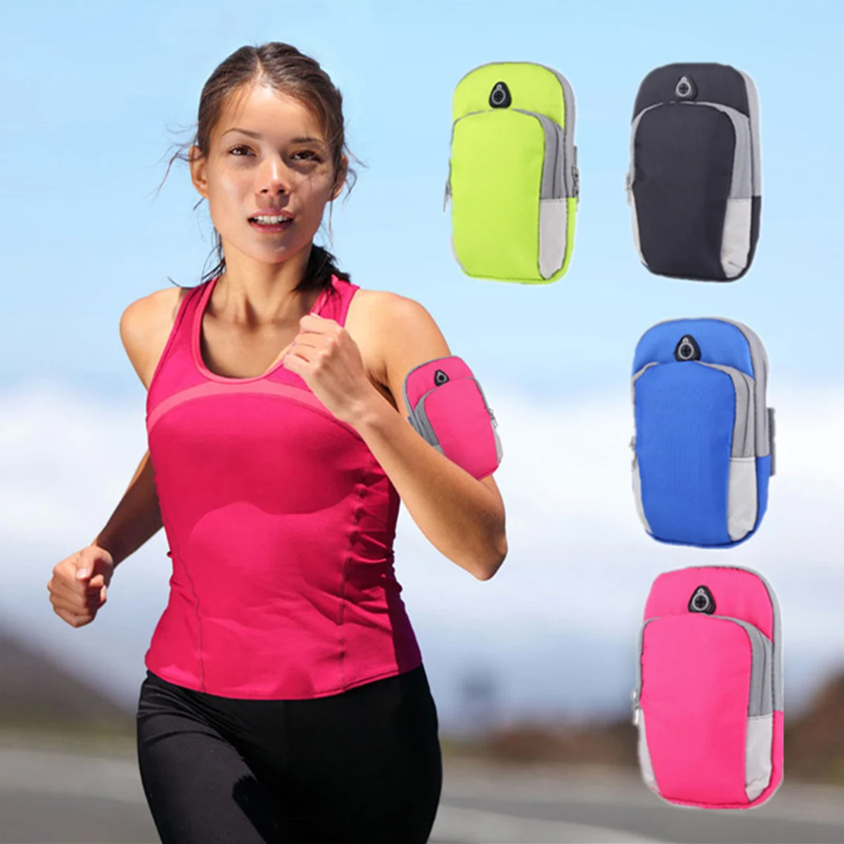 Sports Phone Oxford Cloth Arm Bag 1