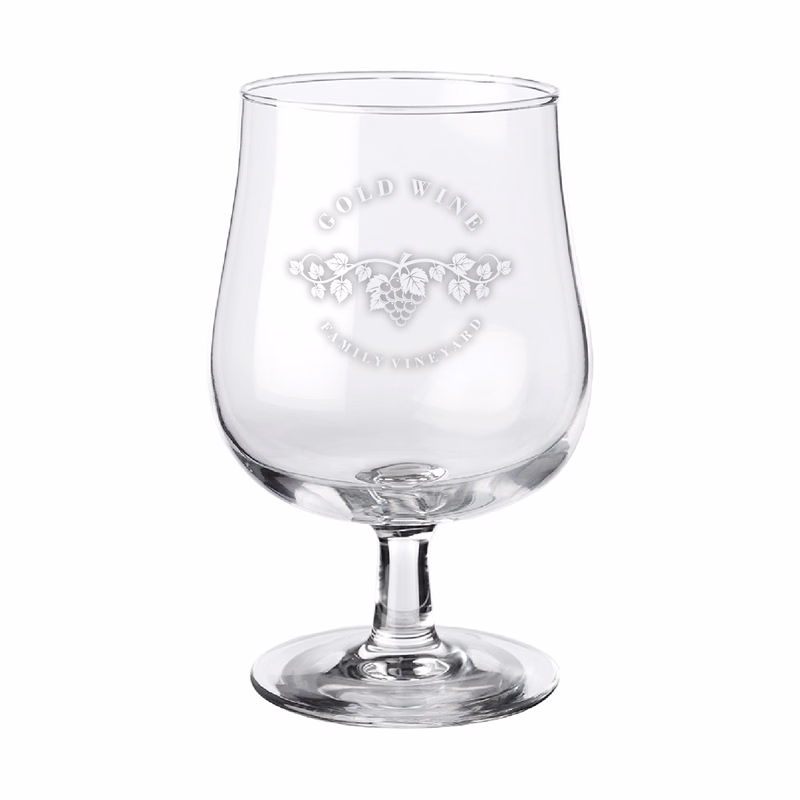 16.75 oz Arc® Elegance Stemmed Goblet (Full Color Imprint)