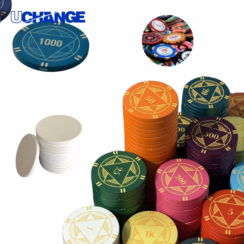 Full Color Ceramic Chip Token