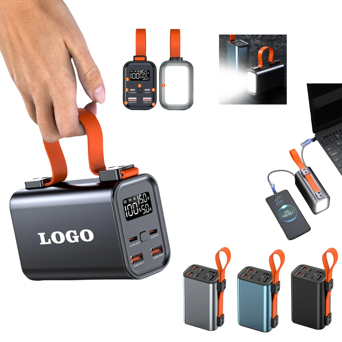 30000Mah Power Bank With Lamp 1