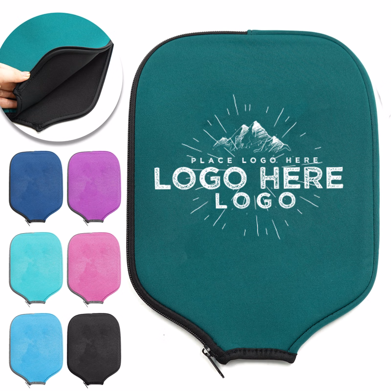 MOQ 50 Durable Waterproof Pickleball Paddle Cover with Neoprene