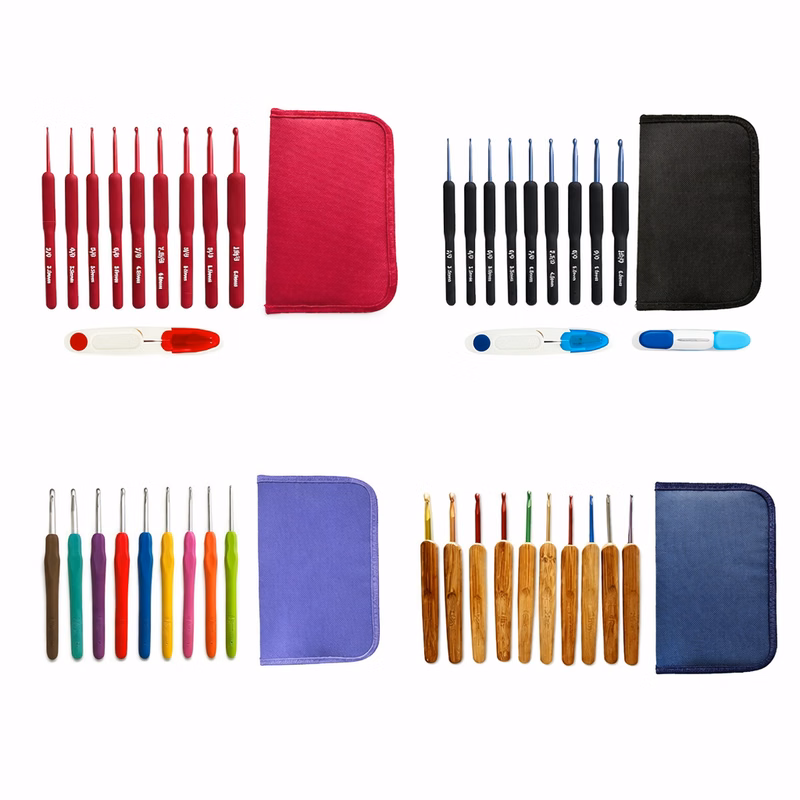 9 Piece Crochet Hook Set
