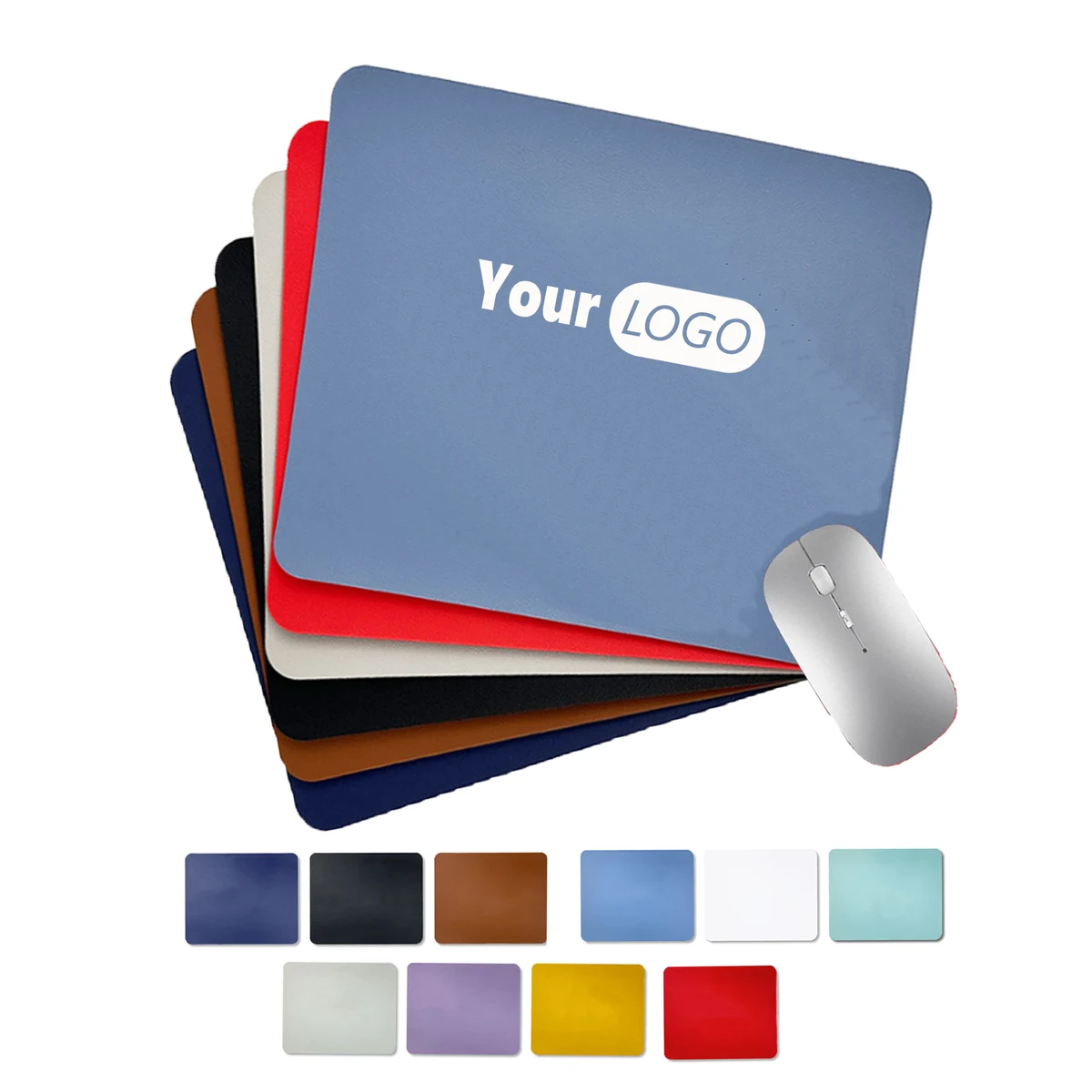 Mouse Pad PU Leather Minimum Order 50 1