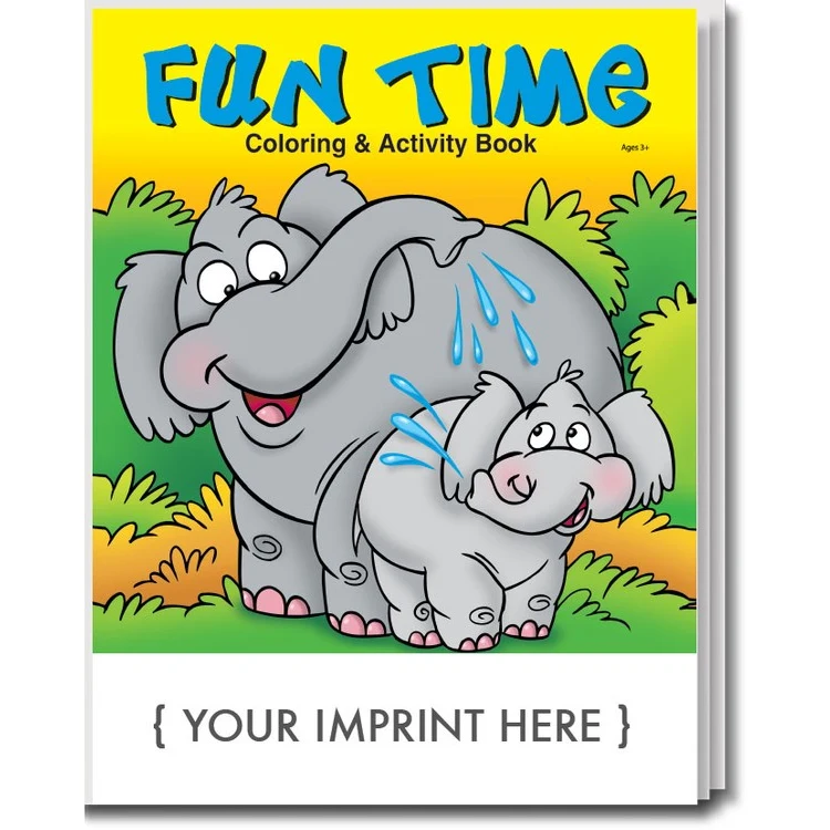COLORING BOOK - Fun Time Coloring & Activity Book 1