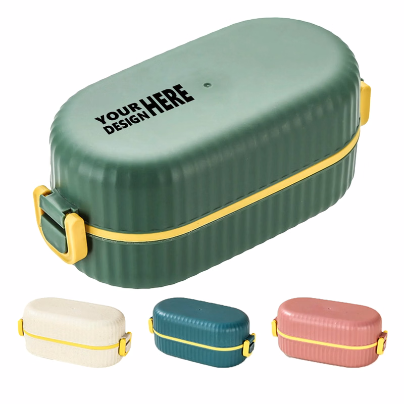 Portable Layered Lunch Box