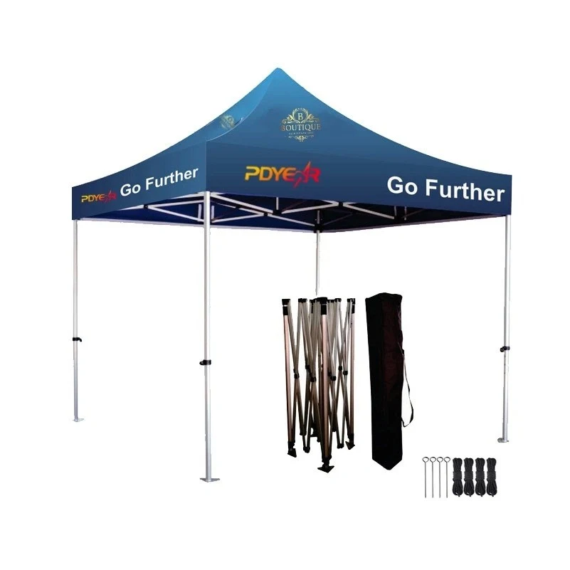 10' X 10' Pop Up Canopy Tent Kit With Full Color Print 1