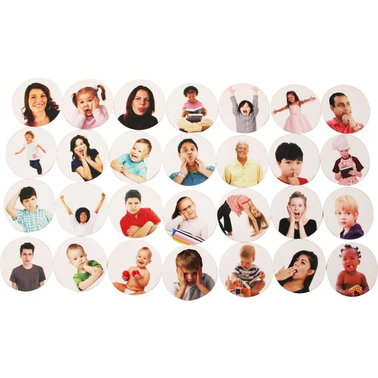 Feelings and Emotions Matching Pairs - 12 Count Ages 2+ 1