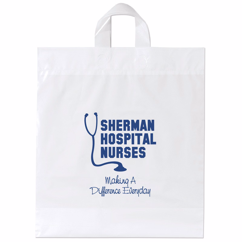 Moose™- Soft Loop Handle Bag - Flexo Ink Print
