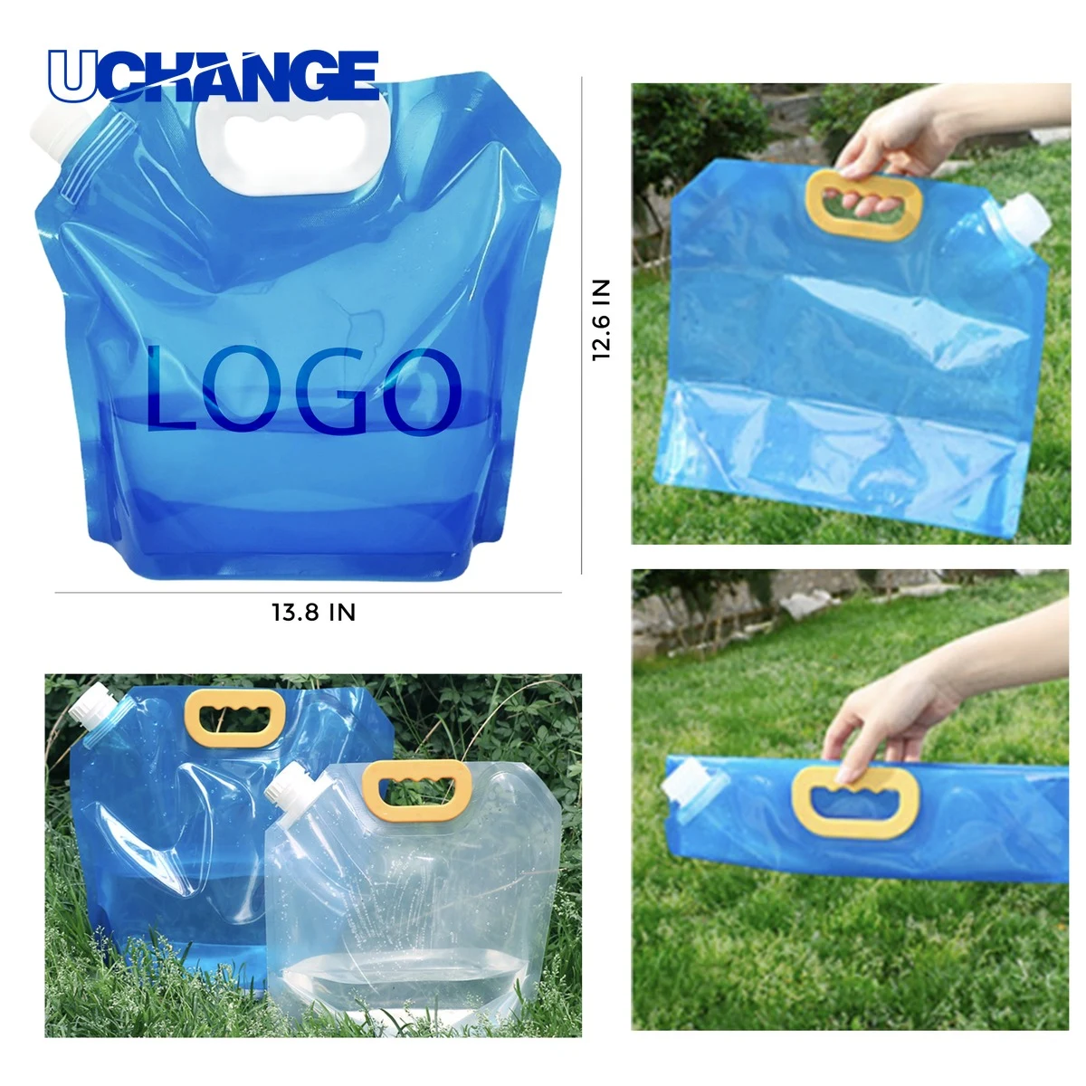 Lightweight Foldable Portable Water Bag Container for Travel 1