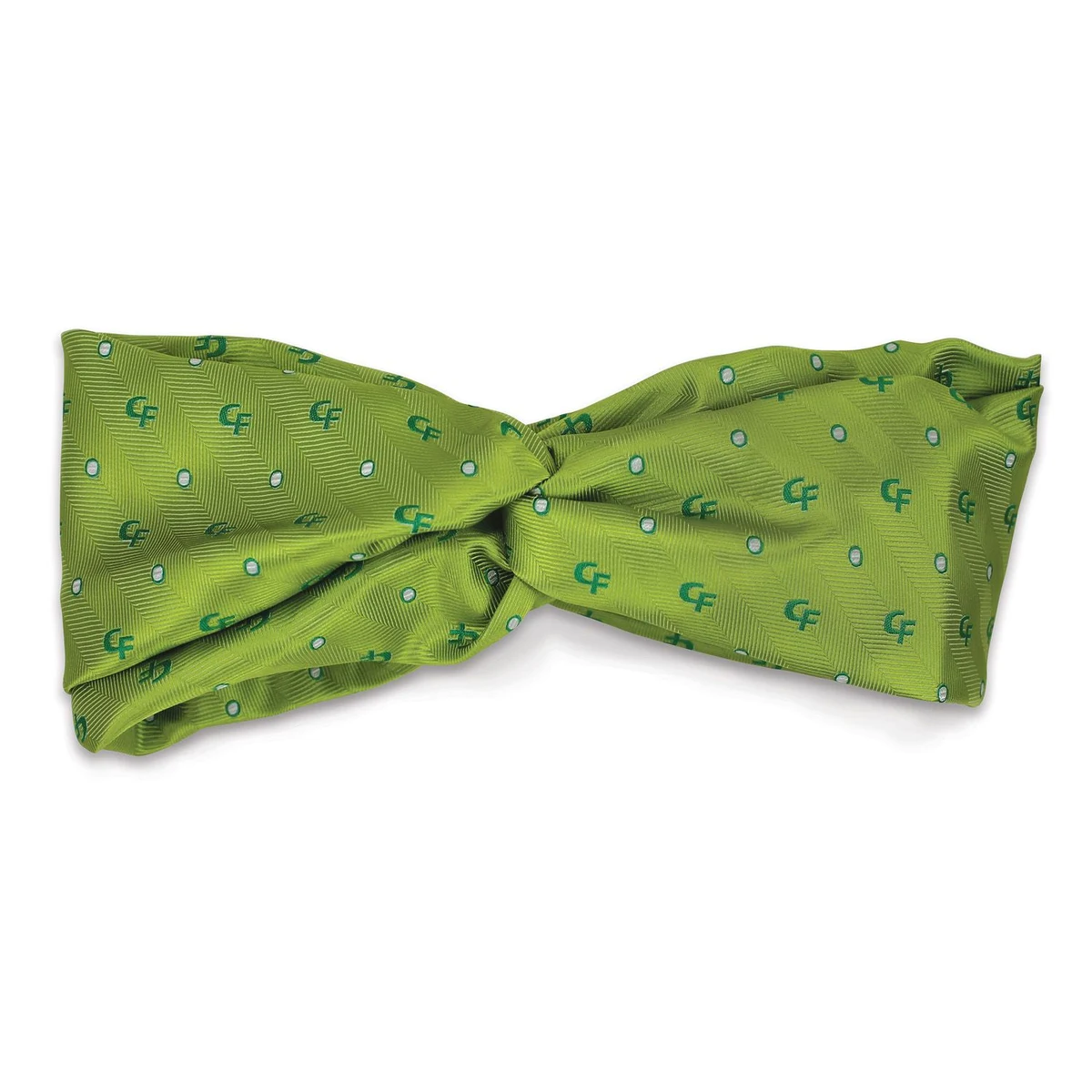 Custom Woven Silk Knot Scarf 1