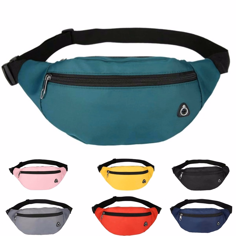 Cross Body Fanny Pack With Headphone Jack