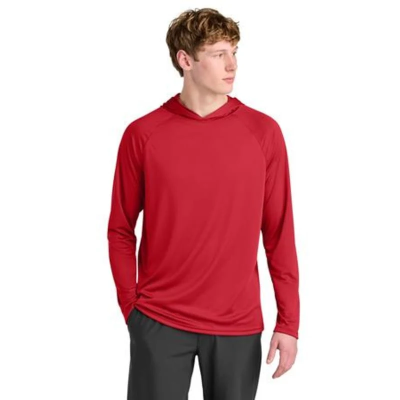 A4 Cooling Performance Long Sleeve Hooded Tee 1