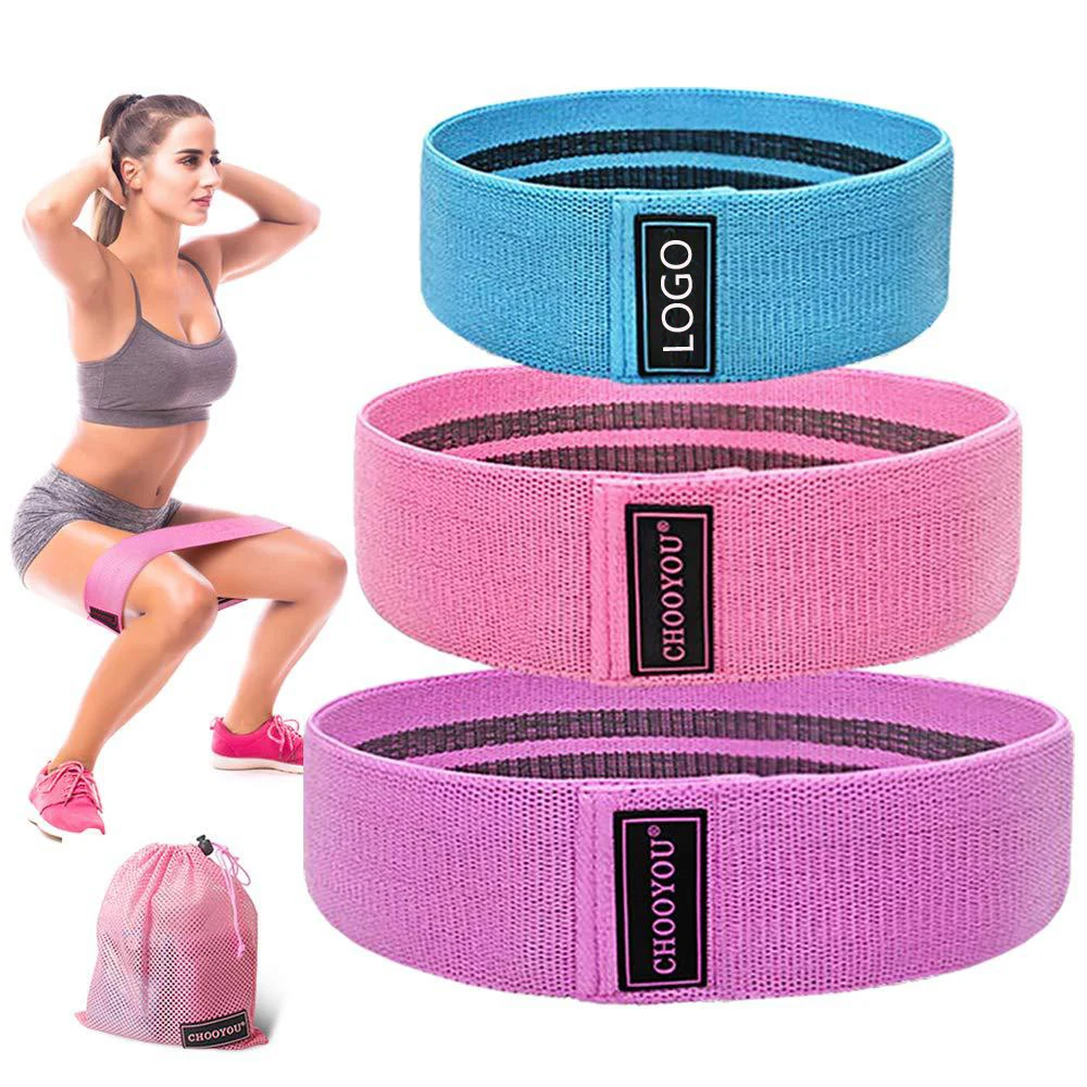 3pcs Set Yoga Hip Tension Resistance Exercise Bands 1