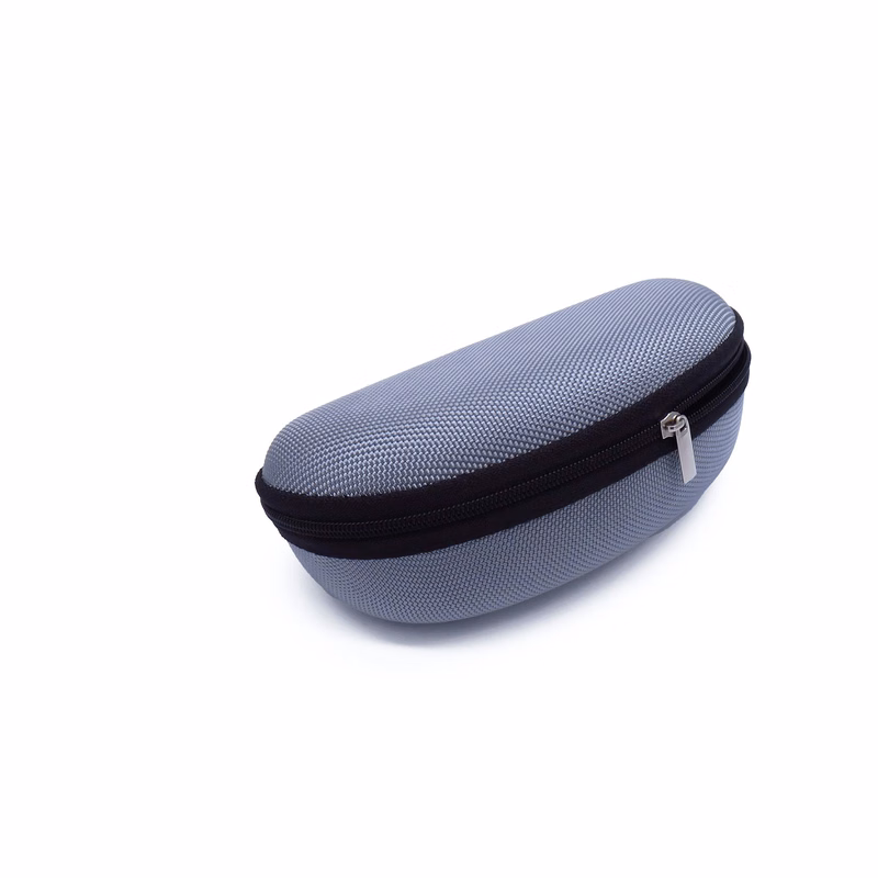 EVA Zipper Sunglass Holder With Clip Protective Shell