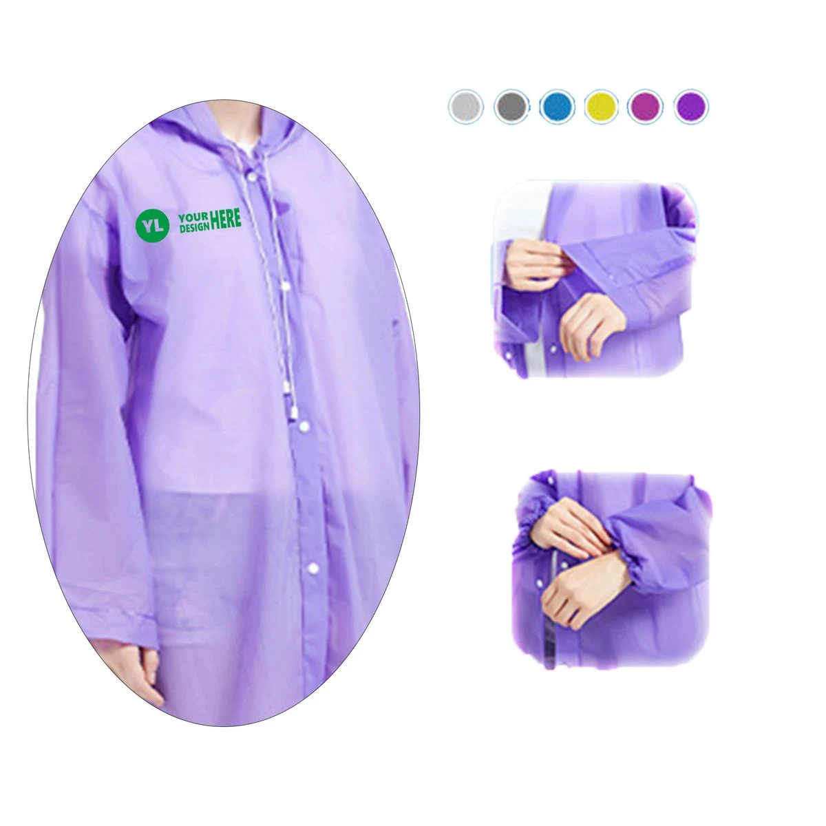 Portable Integrated Outdoor Rain Coat 1