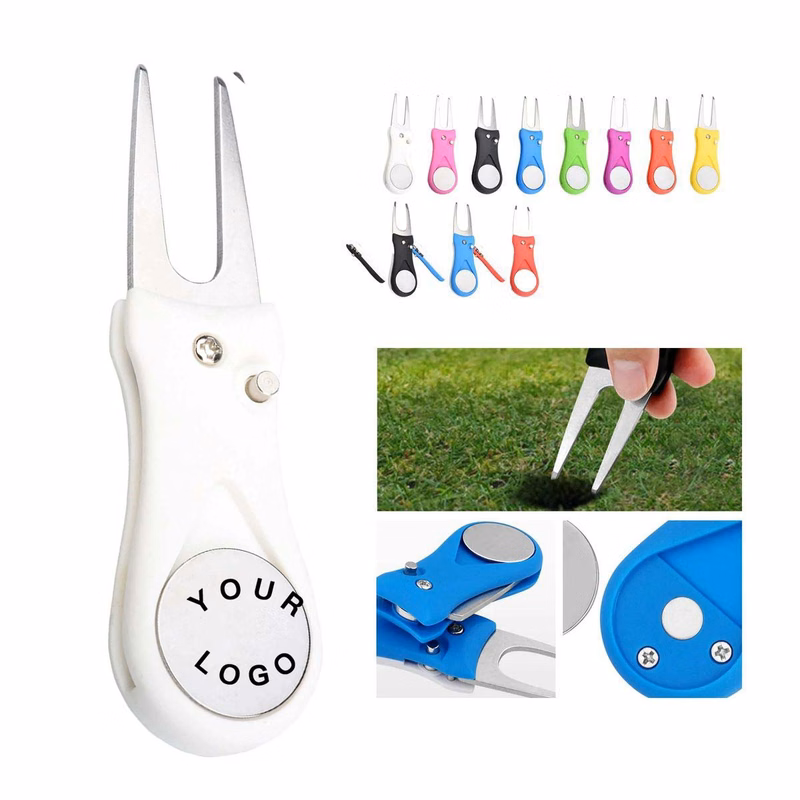 Stainless Steel Golf Divot Tool with Ball Marker