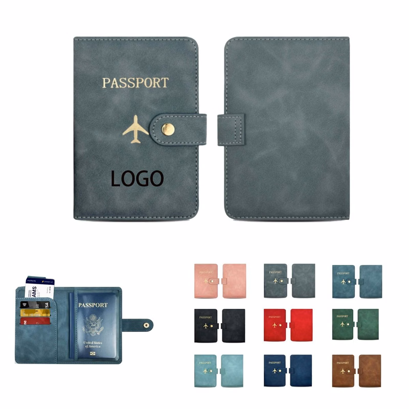 Passport Wallet with Multiple Card Slots