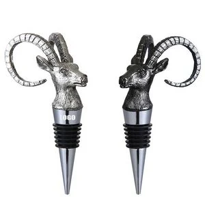 Elegant Antelope Design Alloy Wine Stopper 1