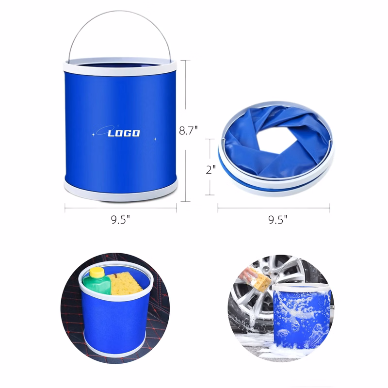 9L Portable Folding Bucket