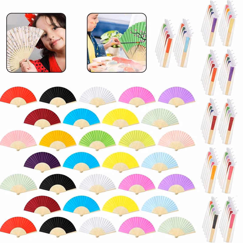 Handheld Paper Fans