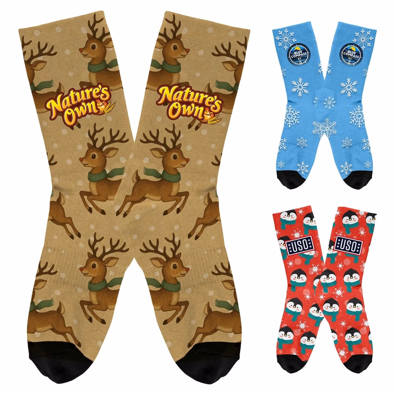 Holiday Full Color Socks