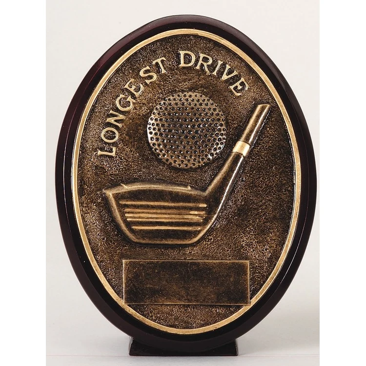 Longest Drive - Resin Plate Golf Award 1