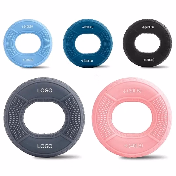 Silicone Grip Ring with Dual Resistance for Training