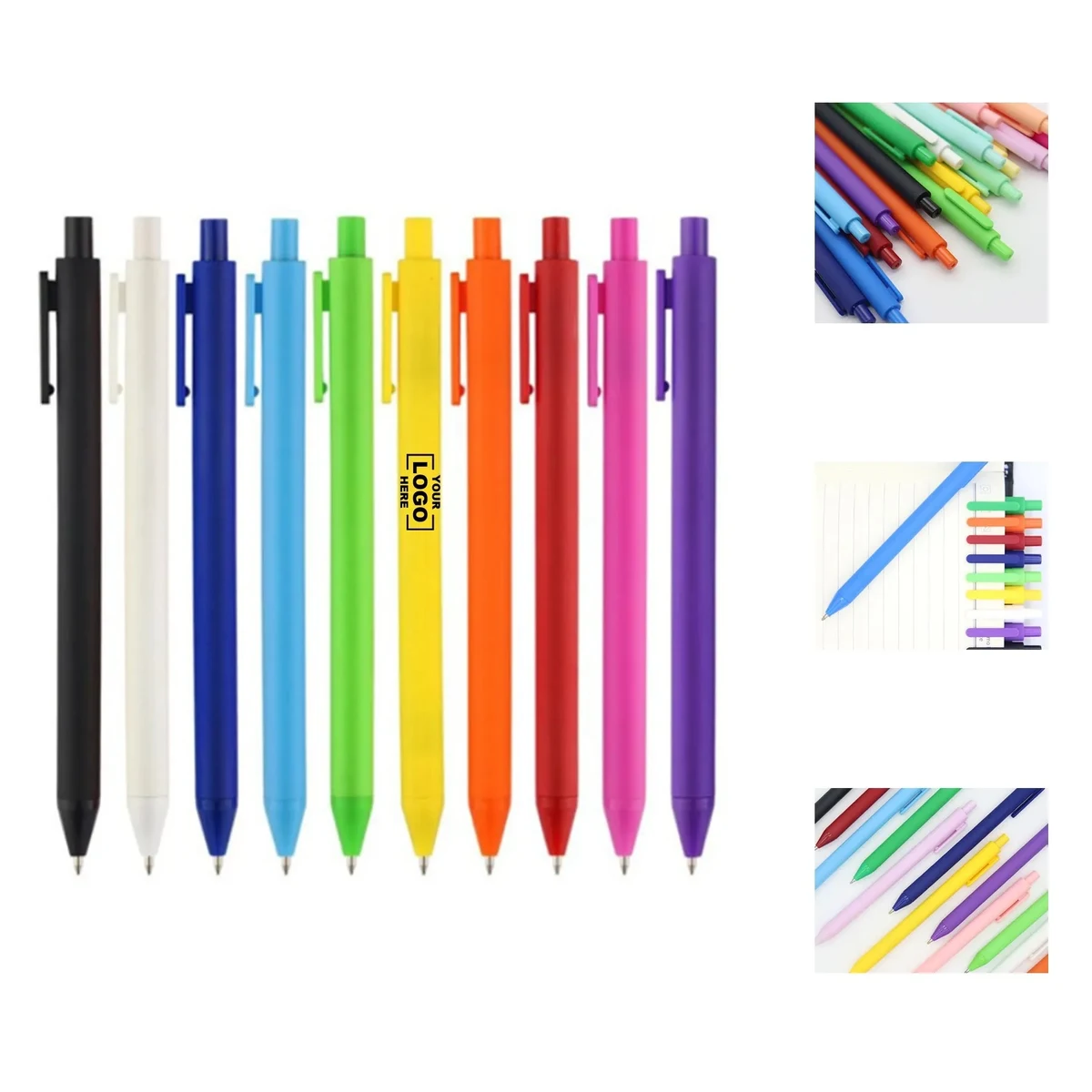 Plantagenet-08 Soft Touch Retractable Gel Pen 1