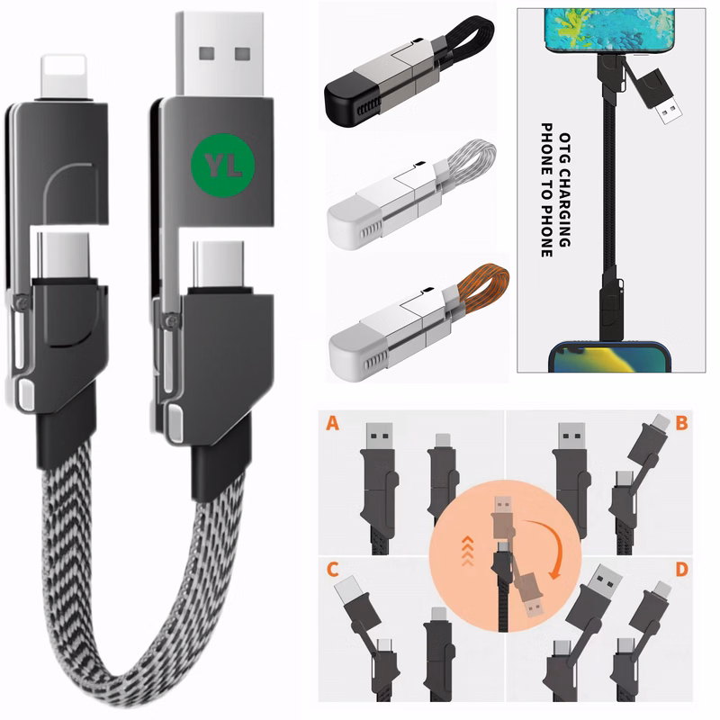 6-in-1 Quick Charge Cable (60 Watt)